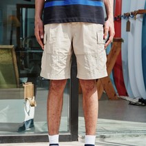 헤지스 남성용 포켓배색 면혼방 밴딩 셧팬츠