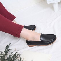 워크센스 여성용 무크투 컴포트 베이직 로퍼