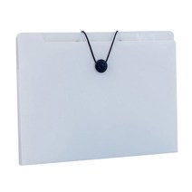 트릭온리 아코디언파일 A4 12칸, 그레이, 1개