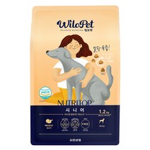 유한양행 윌로펫 반려동물 시니어 뉴트리탑 소프트사료, 닭, 1개, 1.2kg