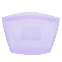 실리팟 프리미엄 실리콘 지퍼백 라벤더 L 1500ml, 단품, 1개