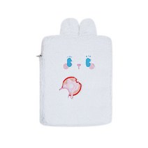 일타르 귀여운 토끼 태블릿PC 파우치, 화이트