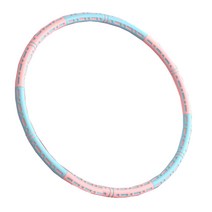 피어니스트 홈트 바디폼 소프트 훌라후프, 핑크, 1kg