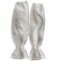 레이스 쉬폰 성인용 팔토시, 화이트