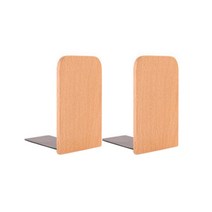 슬로우데코 원목 데스크 정리 북엔드 2p, 오크 스퀘어