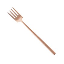 VBCCASA VBC 로사 커트러리 디저트 포크, ROSE GOLD, 1개