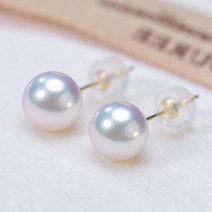 남향 진주 귀걸이 4색 10mm