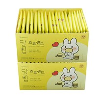 달칩 네이처오다 초코샌드 20p, 초코맛, 2개