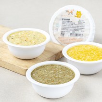 짱죽 냉장 이유식 중기 죽1(7-8개월부터) 200g x 4팩 세트 A, 단호박오트밀죽, 한우소고기김죽, 한우그린죽, 닭가슴살버섯죽, 1세트
