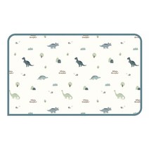 따사룸 소음방지 셀프시공 유아 롤매트, 공룡