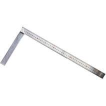 친절한마이쮸 제도 스테인리스 직각자 90도 기역자 50cm, 1개