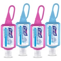 퓨렐 휴대용 손소독제 젤리랩 핑크 30ml x 2p + 블루 30ml x 2p 세트, 1세트