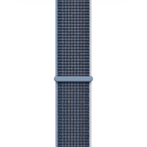 Apple 정품 애플워치 스포츠 루프, 스톰 블루, 38/40/41mm, Regular