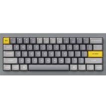 키크론 Q4 (Q4 D1) Grey Frame RGB 핫스왑 적축, Q4 D1, 스페이스 그레이, 텐키리스