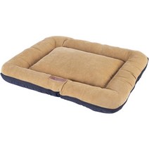 파스텔펫 반려동물 도톰 코듀로이 사각방석, 베이지