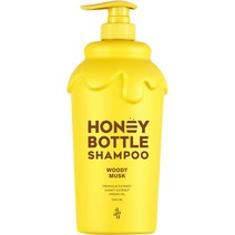 아유아유 허니보틀 샴푸 대용량 우디머스크향, 1개, 1004ml
