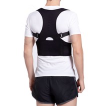 힐리오 허리 벨트 자세 밴드 01 블랙 3XL, 1개