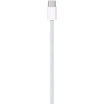 Apple 정품 충전 케이블 우븐디자인 USB-C 1m, 화이트