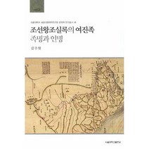 조선왕조실록의 여진족 족명과 인명 한국학 연구총서 28(양장본 HardCover), 김주원, 서울대학교출판문화원