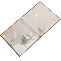 듀멧 전통차 다도 매트 타올 29 x 15 cm YT_DM071, G, 1개