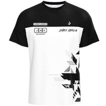 스맥스코리아 여성용 그랜드 숄더핏 쿨소재 배드민턴 티셔츠 SMAX-42