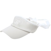 헤지스골프 H-SIGNITURE 기본로고 선바이저 골프모자, 베이지