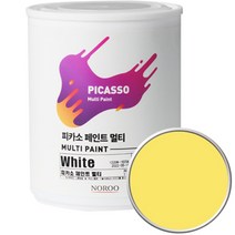노루페인트 피카소 페인트 멀티 1L, 옐로우라이팅 SP6190