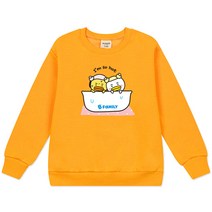 뉴욕꼬맹이 아동용 B패밀리 기모 맨투맨 티셔츠 Y096