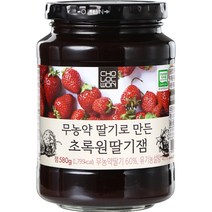 초록원 딸기로 만든 초록원딸기잼, 1개, 580g