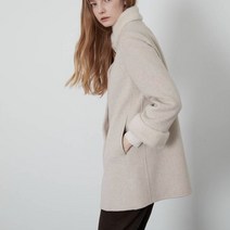 올리비아로렌 여성용 밍크배색 핸드메이드코트 VOPEAYWA311