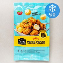 퀴진 인싸이드 치킨 & 치즈볼 (냉동), 470g, 1개