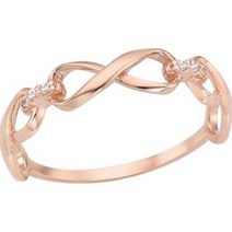 로이드 여성용 인피니티 체인 14K 반지 LRS19111G