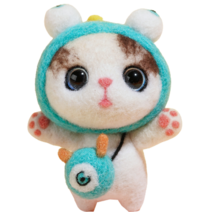 후니마켓 DIY 펠트 세트 고양이 45외계인 가방용, 혼합색상, 1세트