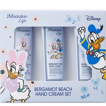 제이엠솔루션 라이프 디즈니 베르가모트 비치 핸드 크림 세트 시트러스 프레시향, 50ml, 3개
