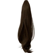 샵앤도 여성용 포니 테일 가발 밴딩형 35cm, 라이트브라운, 1개