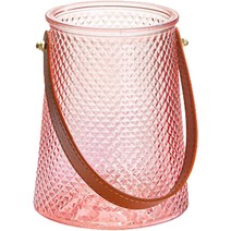 쿼르디 북유럽 스타일 핸들 꽃병, 레귤러 레드