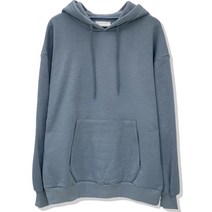 디스페로 오버핏 기모 무지 후드티