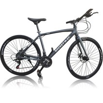 닥터바이크 하이브리드 자전거 ROCKET H-27 E2 BIKE H-700, 128cm, 맷그레이