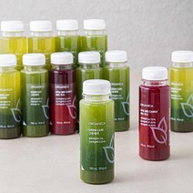 올가니카 원데이 클렌즈 탑 주스 랜덤발송, 190ml, 12개