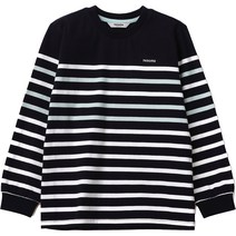 레노마키즈 남아용 멀티 스트라이프 티셔츠 R2311T104
