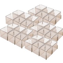 정리박사 수납 정리 칸막이 A타입, 베이지, 30개