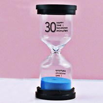 에베로 심플 베이직 컬러 30분 모래시계, 블루
