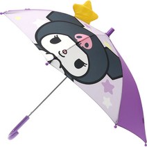 산리오 아동용 쿠로미 47 스윗스타 입체 홀로그램 장우산 MUHKU10045
