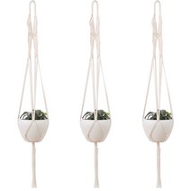 홈 인테리어 면 화분걸이 3p, TYPE C