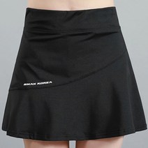 스맥스코리아 여성용 배드민턴 탁구 볼링 스판원단 스커트 SMT-204WB