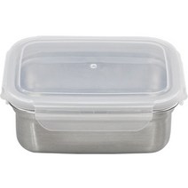 직사각 락스텐 밀폐 용기 480ml, 단품, 1개