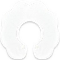 양면 롤링턱받이, 22 아이보리(무지), 1개