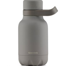 글라스락 아웃도어 핸들 텀블러, 350ml, 그레이