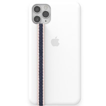 주파집 핸드폰 핑거 스트랩, 스트라이프 네이비, 1개