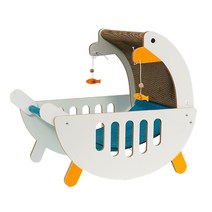 칠시 DUCK 고양이 스크래쳐 해먹, 화이트